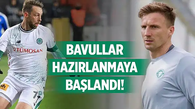 Konyaspor'da gidecek isimler netleşiyor!