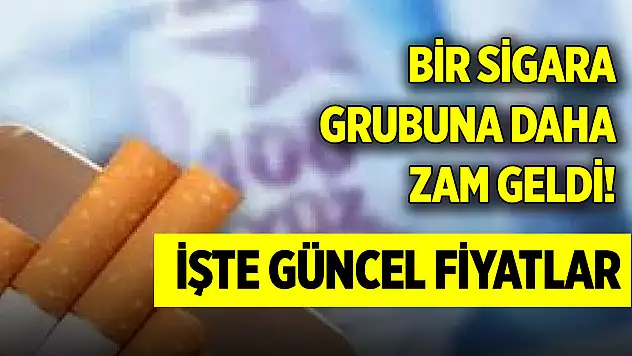 Sigaraya zam geldi! İşte güncel fiyatlar