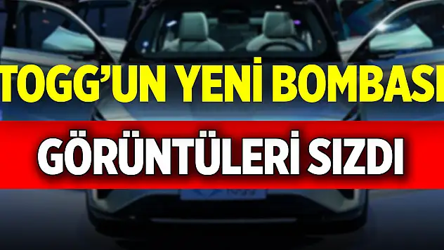 Togg'un yeni bombası! Görüntüler sızdı