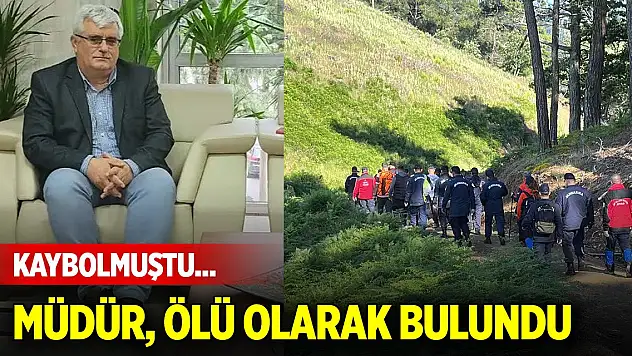 Kaybolmuştu... Ölü bulunan müdür için tören düzenlendi