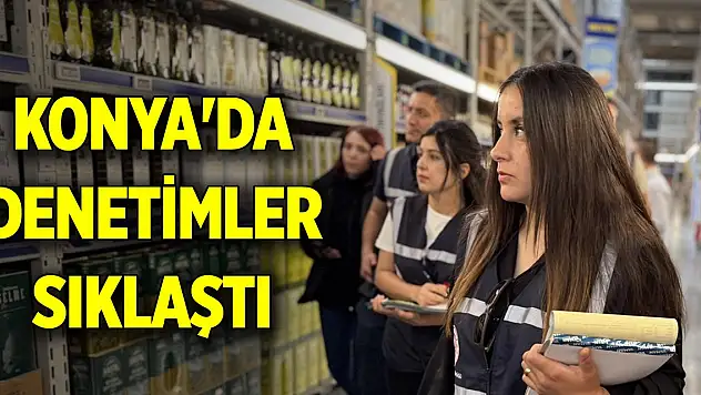 Konya'da Kurban Bayramı öncesi denetimler sıklaştı