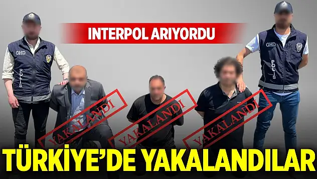 Interpol tarafından aranan 23 şüpheli yakalandı