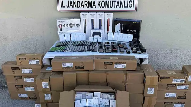 Konya'da jandarmadan kaçakçılara operasyon