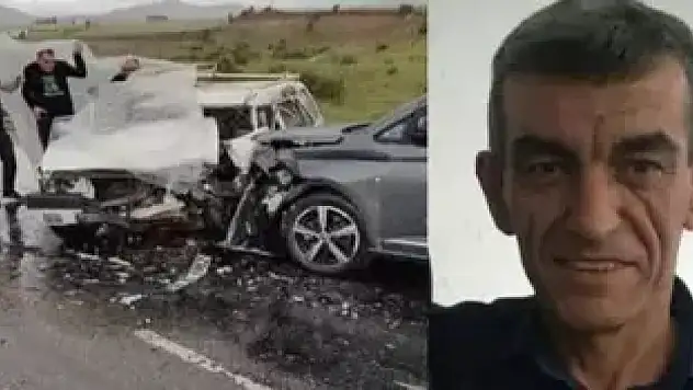 2 otomobil çarpıştı: 1 ölü, 1 yaralı