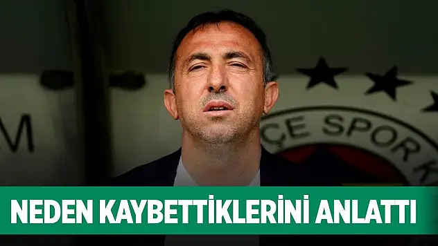 Konyaspor'da Uçar yenilgiyi böyle yorumladı!