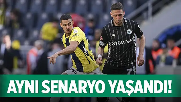 Konyaspor bu akışı değiştiremedi!