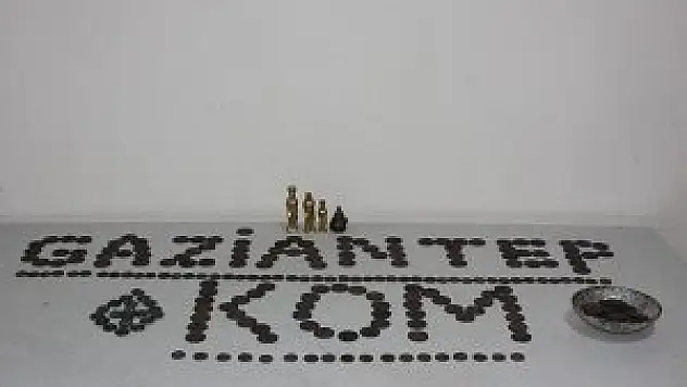 Gaziantep'te 270 parça tarihi eser ele geçirildi