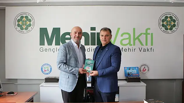 TÜGİKKONYAGİAD'dan Mehir Vakfına 'Yılın Vakfı' tebrik ziyareti!