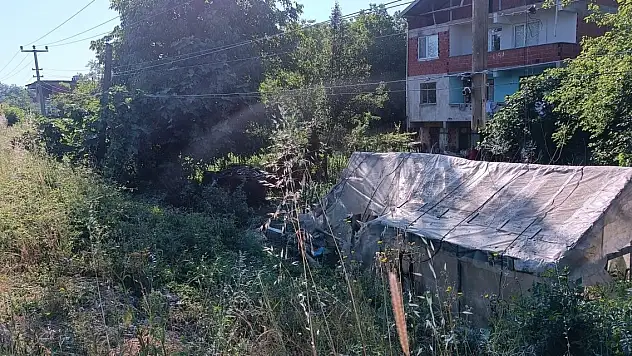 Evin bahçesine savruldu: 1 ölü, 3 yaralı