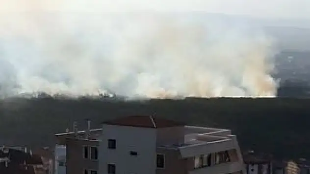 ODTÜ ormanlarında korkutan yangın