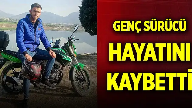 Bariyerlere çarpan genç motosiklet sürücüsü hayatını kaybetti