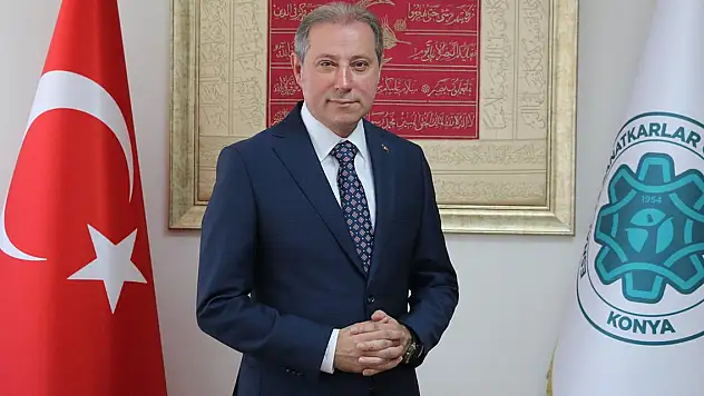 Bunları yapan Konya esnafına teşekkür etti