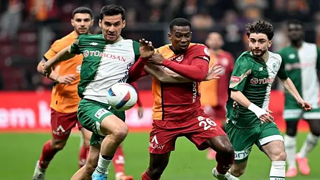 Galatasaray'ın kırılma maçı Konyaspor eşlemesi oldu!