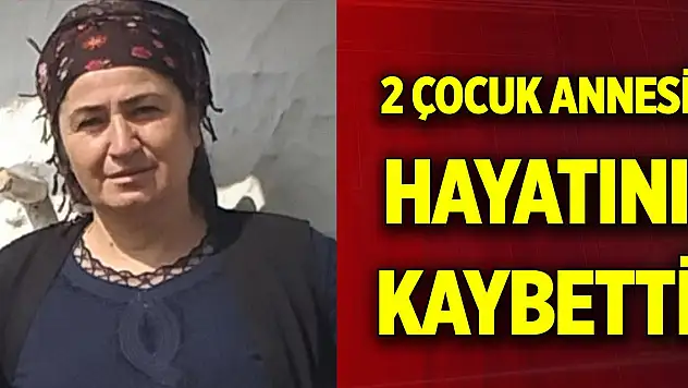 Elektrik akımına kapılan 2 çocuk annesi hayatını kaybetti