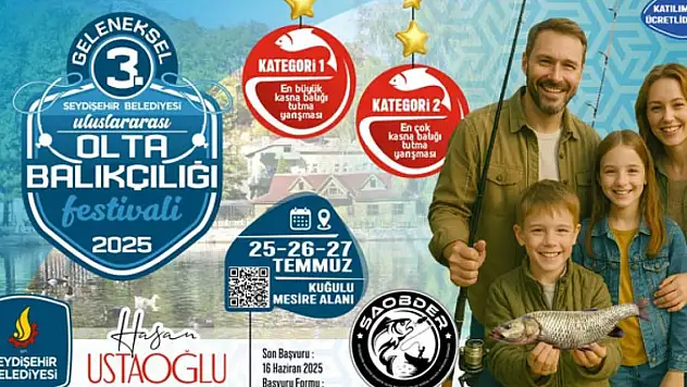 Konya'da Olta Balıkçılığı Festivali düzenlenecek