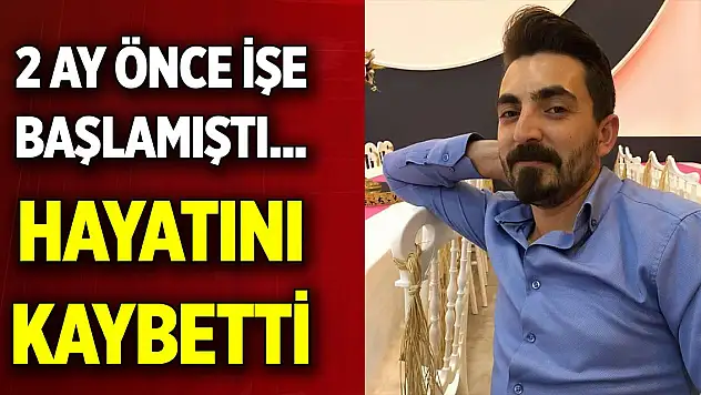 2 ay önce işe başlamıştı... Forkliftten düşen işçi hayatını kaybetti