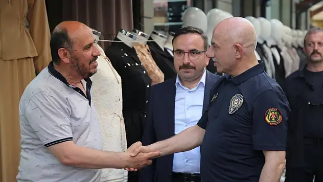 Müdür Yüksek ve Küçükavcılar'dan Konya'nın tarihi Bedesten Çarşısı'na ziyaret