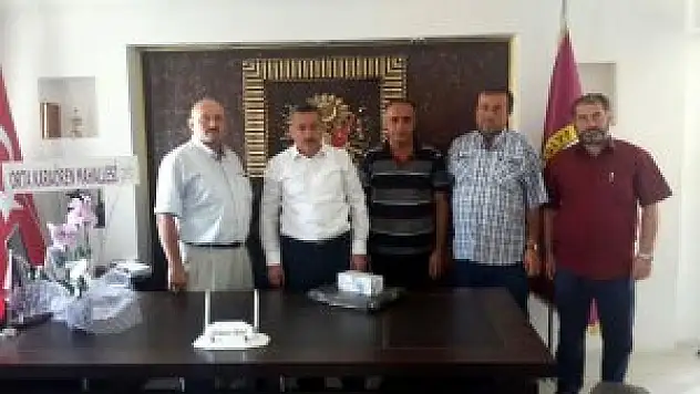 Ortakaraören'den Başkan Tutal'a teşekkür