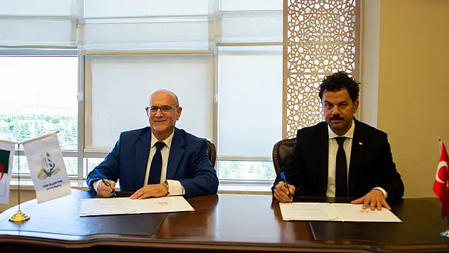 Selçuk Üniversitesi ile Oum El Bouaghı Üniversitesi arasında iş birliği