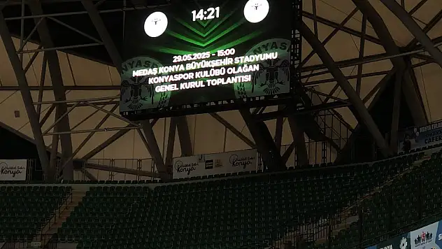 Konyaspor'da kongre için geri sayım başladı!