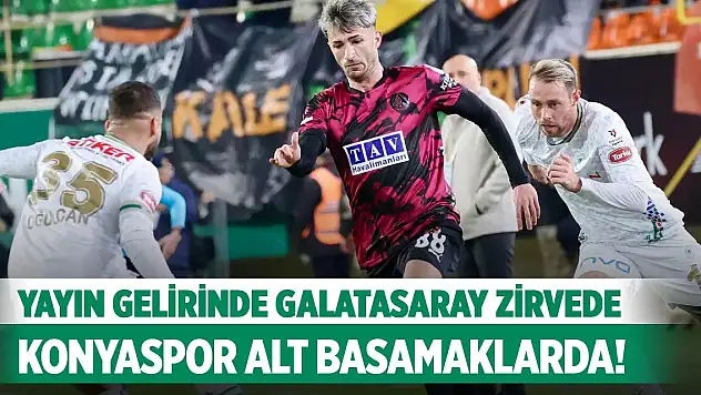Konyaspor'un yayın geliri ne kadar?