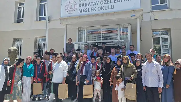Konya'da özel öğrencilere anlamlı destek