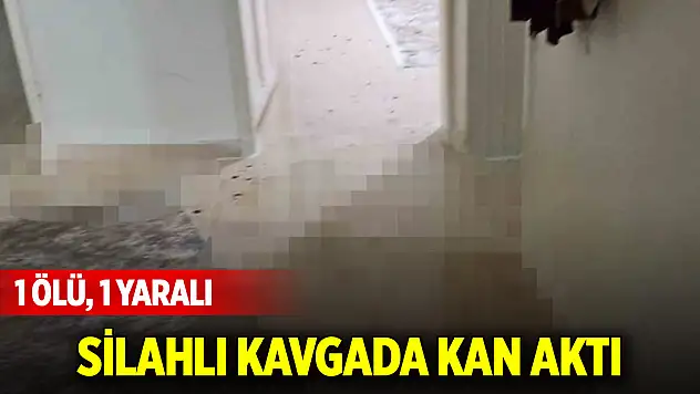 O ilde silahlı kavga: 1 ölü, 1 yaralı