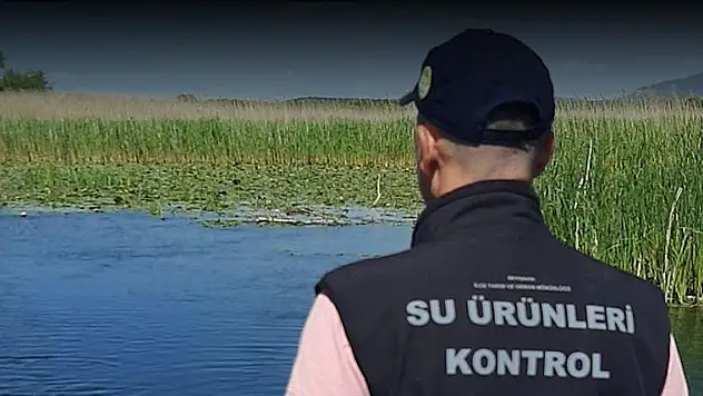 Beyşehir Gölünde av yasağı denetimlerinde taviz yok!