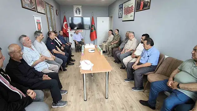 Konya'da şehit babaları ve gaziler anlamlı etkinlikte buluştu