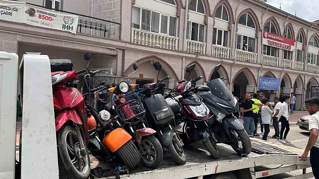 16 motosiklet sürücüsüne 191 bin 42 TL cezai işlem uygulandı