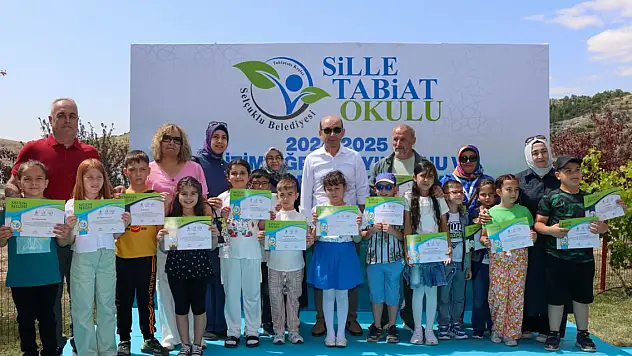 Sille Tabiat Okulu ile binlerce çocuk doğayla buluştu