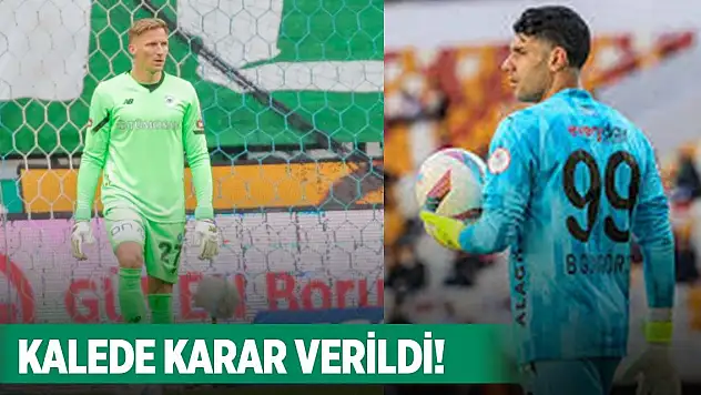Konyaspor kalede kararını verdi