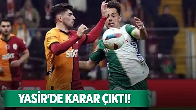 Konyaspor'dan Yasir Subaşı kararı!
