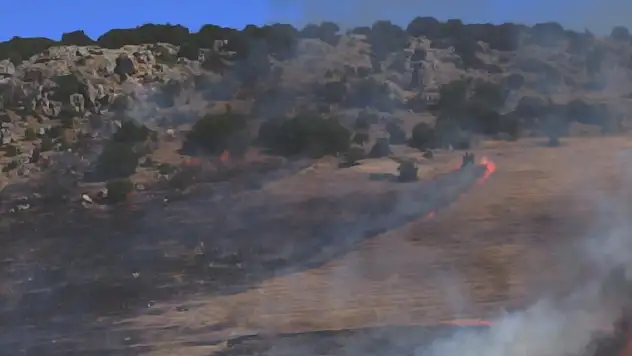 Gaziantep'te maki, Mardin'de örtü yangını