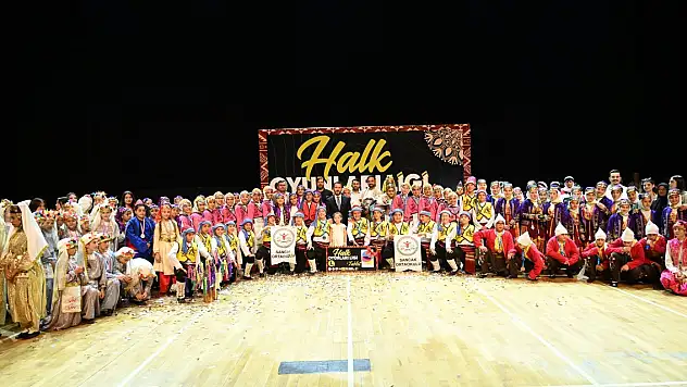 Konya Büyükşehir Halk Oyunları Ligi Finali'nde kazananlar belli oldu