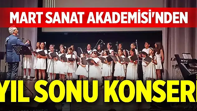 Mart Sanat Akademisi'nden yıl sonu konseri