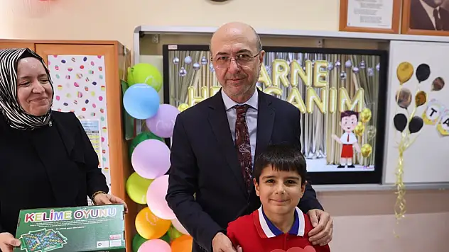 Başkan Pekyatırmacı, karne sevincine ortak oldu