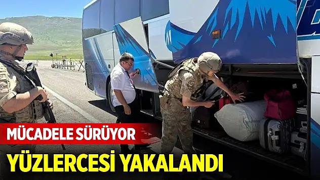 Düzensiz göçle mücadele sürüyor... Yüzlerce düzensiz göçmen yakalandı