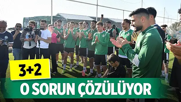Konyaspor'un transfer şifresi 3+2!
