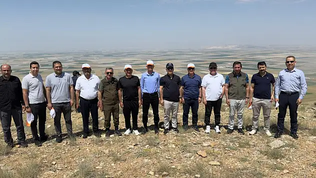 Konya'daki Bozdağ Milli Parkında inceleme