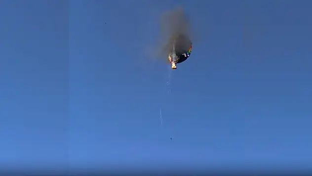 Sıcak hava balonu düştü: 8 ölü, 13 yaralı