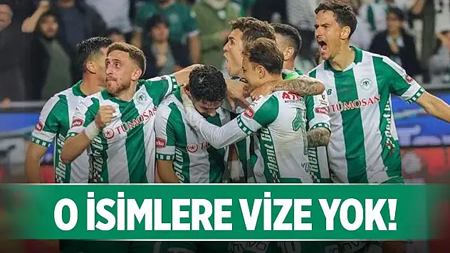 Konyaspor'da o isimler takımda kalacak!