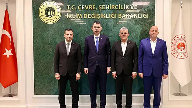 Konyaspor'dan Bakan Murat Kurum'a ziyaret!