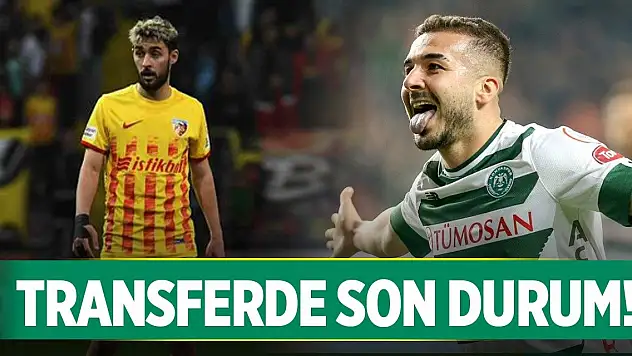 Konyaspor'da transfer gelişmeleri!