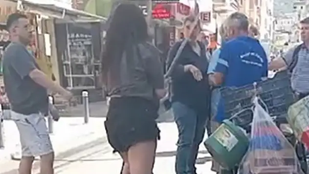 Belediye işçisine saldıran 2 genç kız tutuklandı