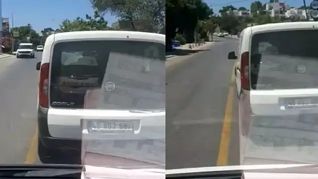 Yol vermemek pahalıya patladı! Sürücüye 933 lira ceza kesildi