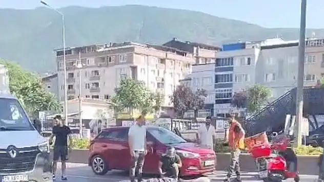 Üst geçit ihlali kazaya mal oldu