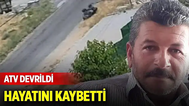 Kontrolden çıkan ATV devrildi, sürücü hayatını kaybetti