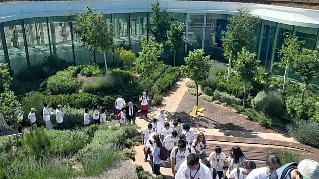 Adana'dan Konya'ya gelen öğrenciler doğayı keşfetti