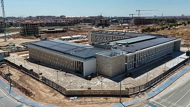 Konya'daki Güzel Sanatlar Lisesi'nde sona yaklaşıldı